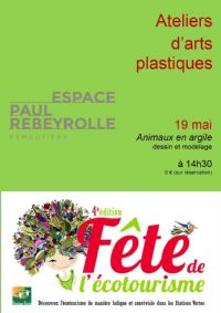 Atelier art & écotourisme. Le samedi 19 mai 2018 à Eymoutiers. Haute-Vienne.  14H30